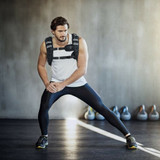 Training Adjustable Workout Weighted Vest with Mesh Bag-12 lbs