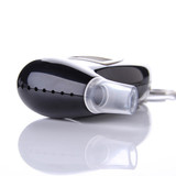 Key chain alcohol breathalyzer