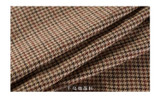 Retro High Waist Tassels Asymmetry Midi Wrap Skirt Houndstooth Vintage skirt Femme Slim