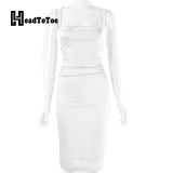 Sexy Spaghetti Strap, Hollow Out Fashion Forward Dress