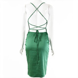 Sexy Spaghetti Strap, Hollow Out Fashion Forward Dress