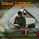 ACOPOWER Power Station 500Wh Solar Generator Wireless Charging Battery Backup for Outdoor & Emergency (New Arrival )