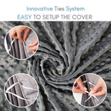 Luxury Weighted Blanket - Decompression Sleep Aid Pressure for Adult and Children