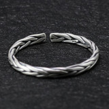 Vintage Punk Rock Silver Bracelet
