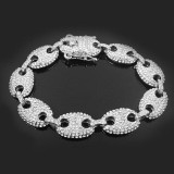 Iced Gold and Silver Necklaces/Bracelets