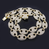 Iced Gold and Silver Necklaces/Bracelets