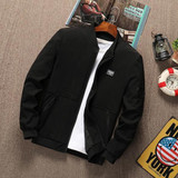 Casual Bomber Zipper Jacket