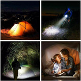 Powerful LED Flashlight With Rechargeable Battery