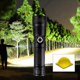 Powerful LED Flashlight With Rechargeable Battery