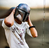The Mandalorian Helmet