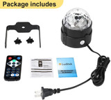 Sound Activated Party Lights with Remote Control, RGB Disco Ball