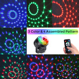 Sound Activated Party Lights with Remote Control, RGB Disco Ball