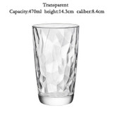 Heat resistant Lead-free Crystal Cups Colorful glass Whiskey Glass Beer Glass Wine Cup Creative Bar Hotel wedding Drinking Ware