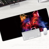 Fox Desk Mat Cat Leopard Animal Gaming Mouse Pad Computer Mat Waterproof Gaming Mouse Pad Gamer Mousepad Mice Mat