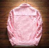 Casual Ripped Denim Jacket ( 4 COLORS )