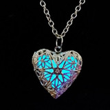Fashion Drop Pendant Luminous Glow In The Dark Locket