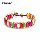 Vintage Boho Handmade Waterdrop Stone Bracelets