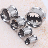 1pcs/lot Batman Ear Gauges