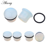 2Pcs/lot Natural Stone Ear Plug