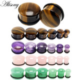 2Pcs/lot Natural Stone Ear Plug