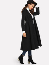 Single Breasted Shawl Collar Outwear