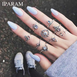 9 Pcs/set Bohemian Ring Set