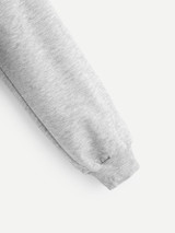 Drop Shoulder Drawstring Hoodie Crop Sweatshirt