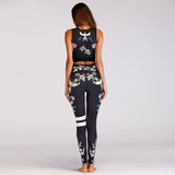 Floral Yoga Sets Quick Dry Compression