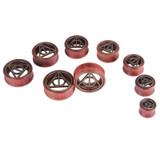 Wood tunnels ear plugs big gauge piercing expander wood 8mm - 20mm