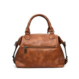 Double Buckle Satchel Bag