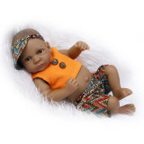African American Baby Doll Reborn Ethnic baby Alive 10 inch