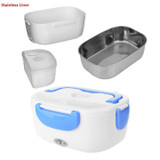 2 in 1 Portable Heated Electric Lunch Box