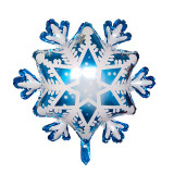Snowflake Birthday Balloon - 50 Pieces - 12 Inches