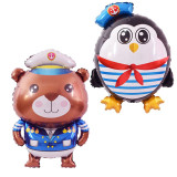 Captain Birthday Balloon - 50 Pieces - 12 Inches