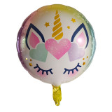 Unicorn Theme Birthday Balloon - 50 Pieces - 18 Inches