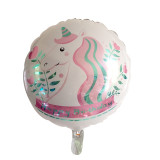 Unicorn Theme Birthday Balloon - 50 Pieces - 18 Inches