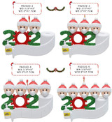 Family Hanging Ornaments for Christmas Decoration