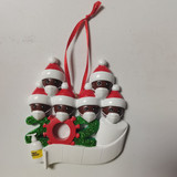 Family Hanging Ornaments for Christmas Decoration