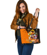 Dn Halloween Leather Tote Bag