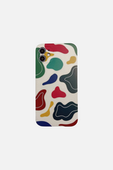 Abstract Color Lines iPhone Case