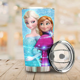 Elsa and Anna - Tumbler Allover Print