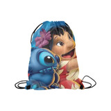 Lilo and Stitch Medium Drawstring Bag