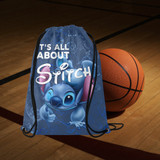Stitch Medium Drawstring Bag