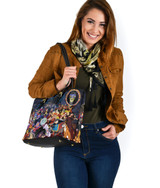 Vlains Disney Small Leather Tote