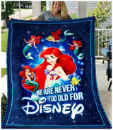 Ar Never old for Disney - Premium Blanket