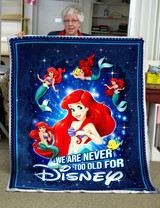 Ar Never old for Disney - Premium Blanket