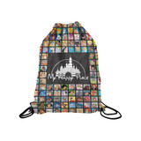 Happy Place Medium Drawstring Bag