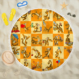 Tigger Beach Blanket
