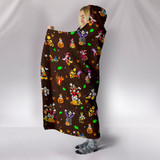 Disney Halloween Hooded Blanket Disney Halloween Hooded Blanket