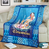 Never Stop Dreaming - Premium Blanket